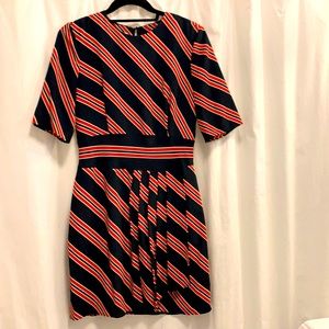 Striped Professional “MNG Suit” Dress